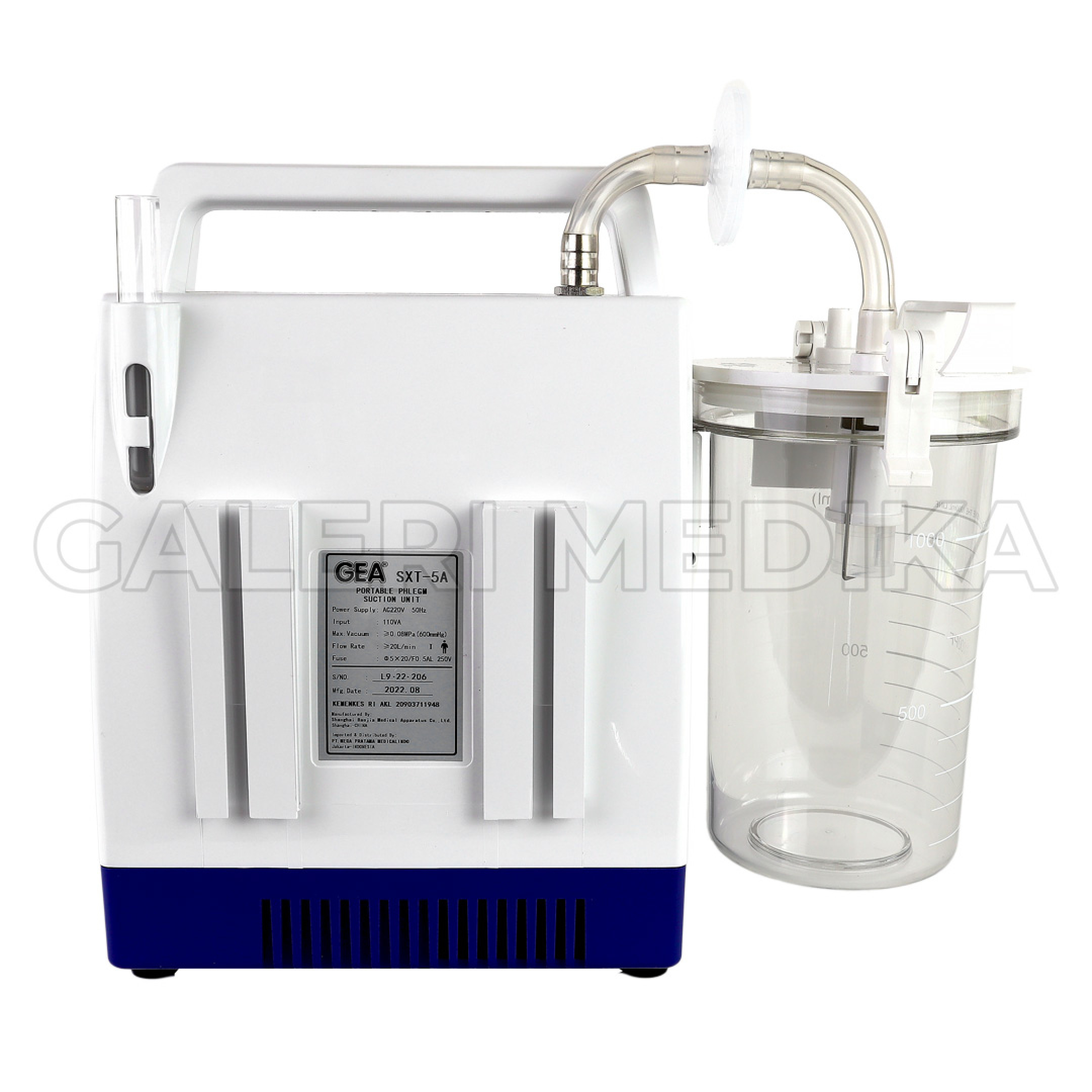 Suction Pump GEA SXT 5A Penyedot Lendir Portable Galeri Medika