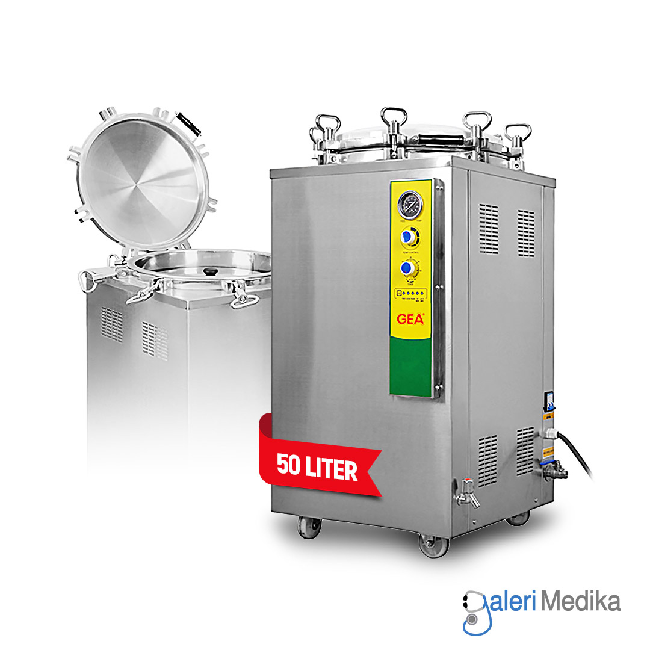 Autoclave 50 Liter GEA LS 50LJ Steam Sterilizer Galeri Medika