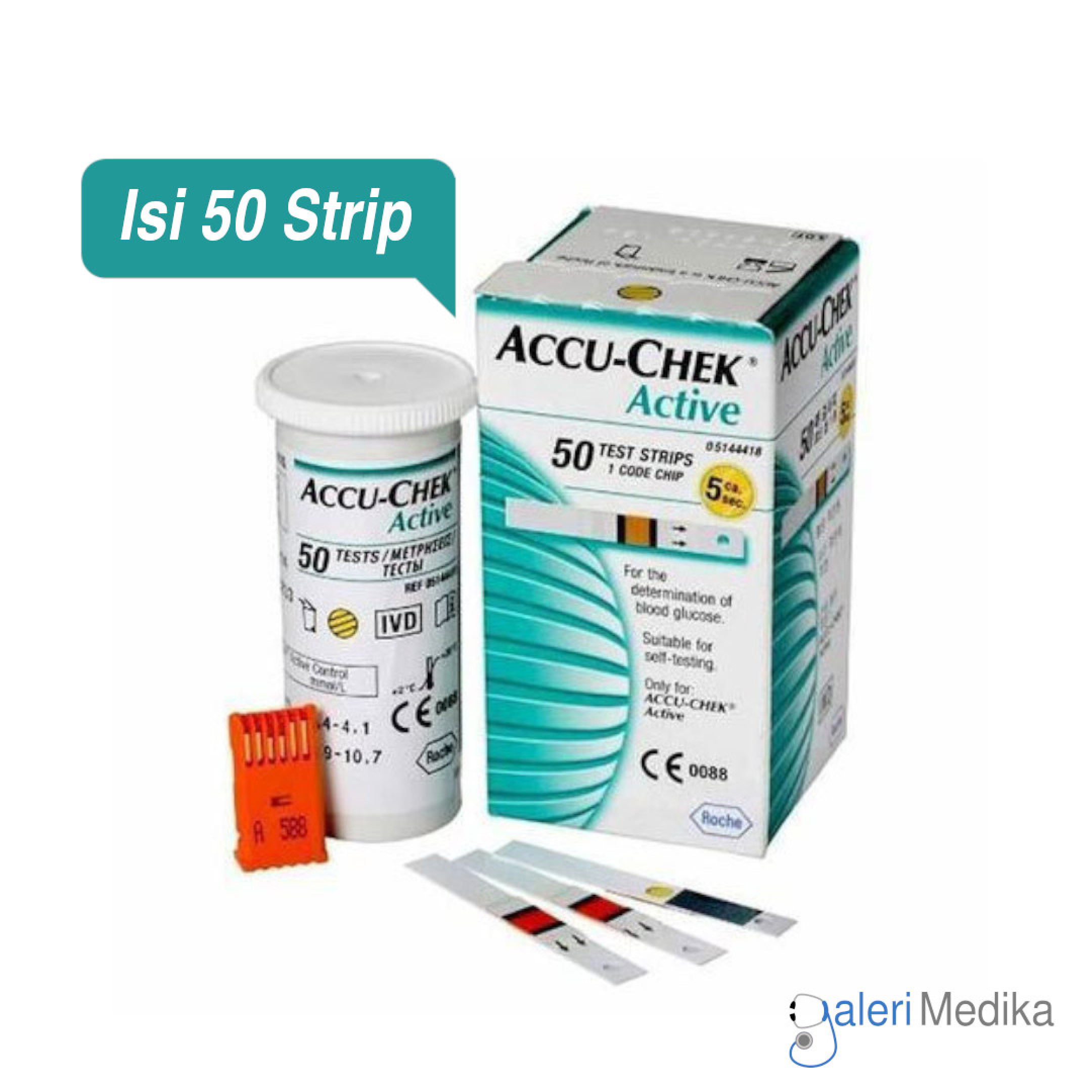 Accu Chek Active Strip Galeri Medika