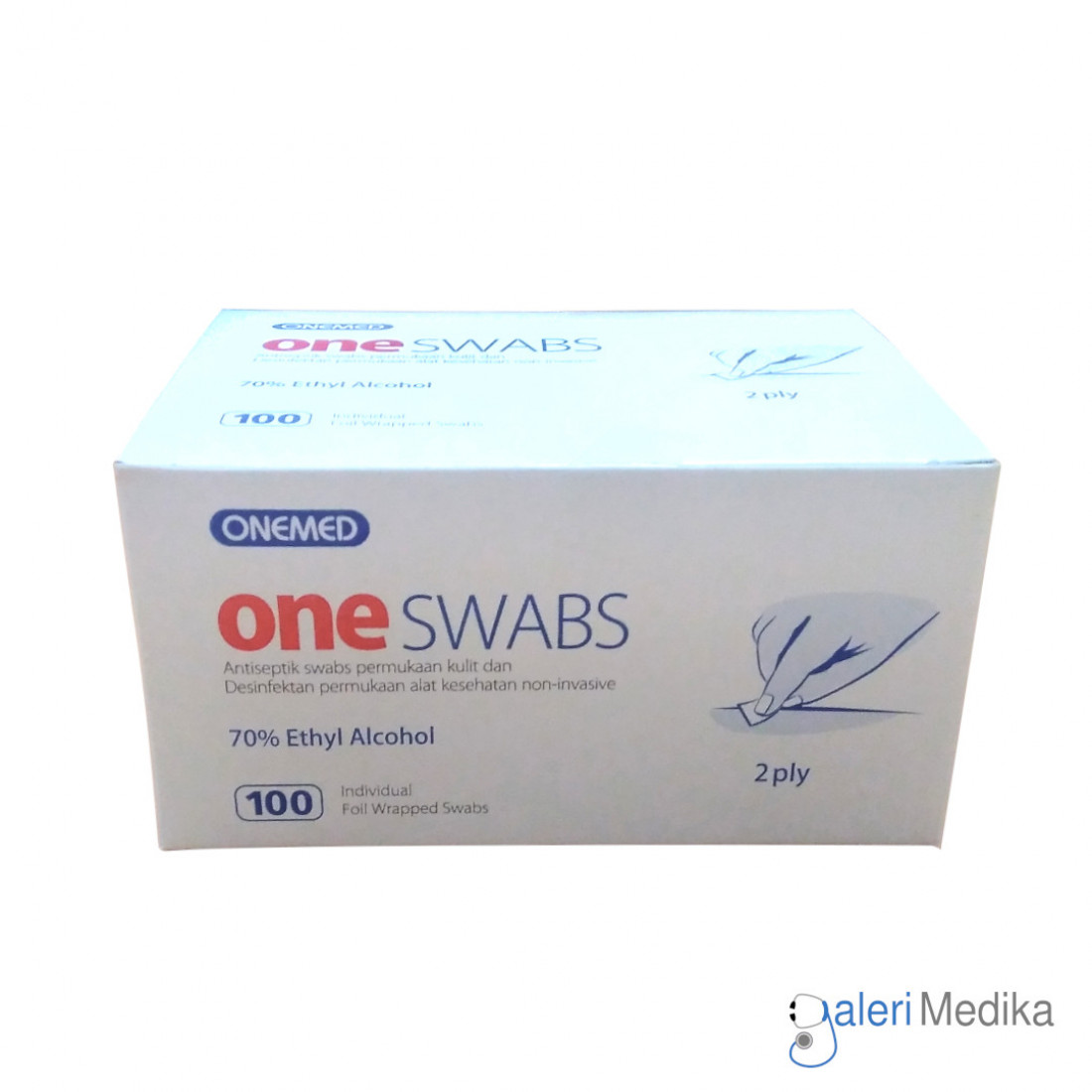 Alkohol Swab Onemed Box Isi Pcs Galeri Medika