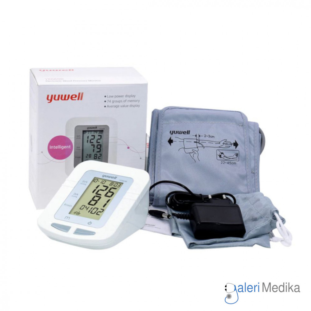 Tensimeter Digital Yuwell YE660B - Alat Ukur Tekanan Darah | Galeri Medika