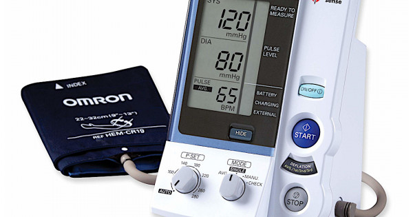 Omron HEM-907 Tensimeter Profesional Medis Dual Mode | Galeri Medika