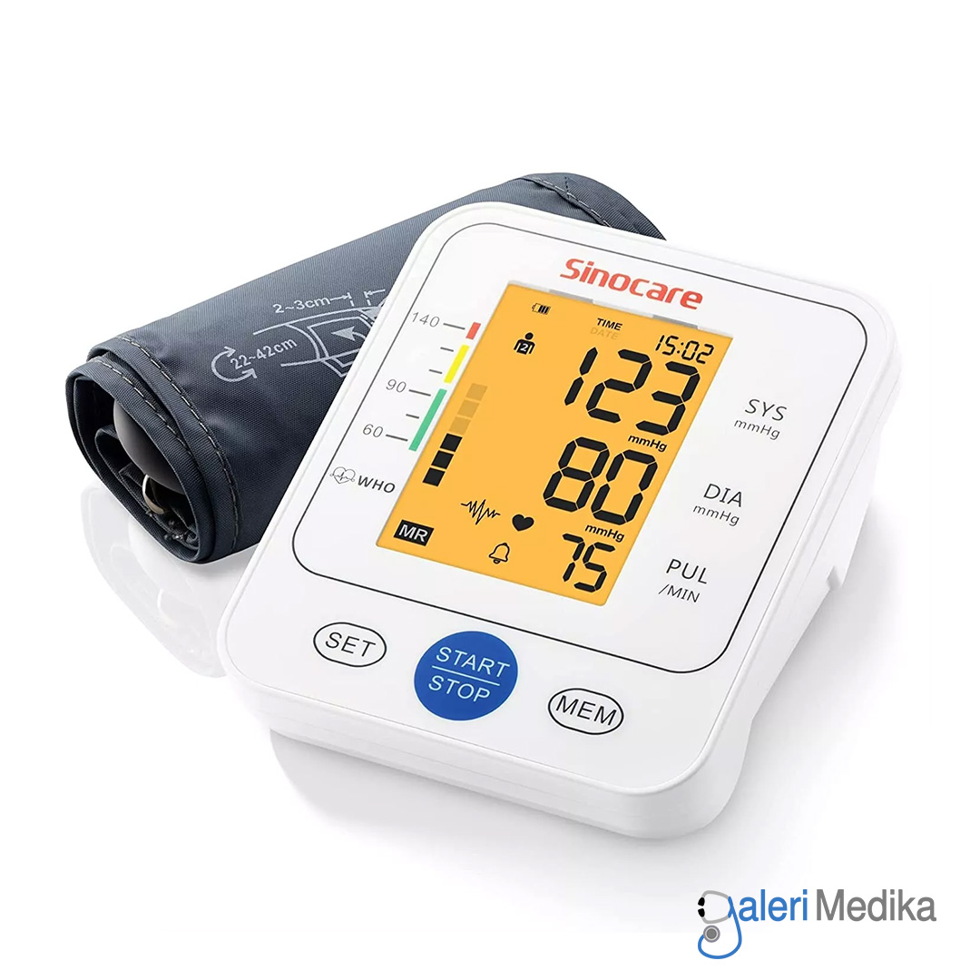 Tensimeter Digital Suara Sinocare BSX-516 + Indikator Layar