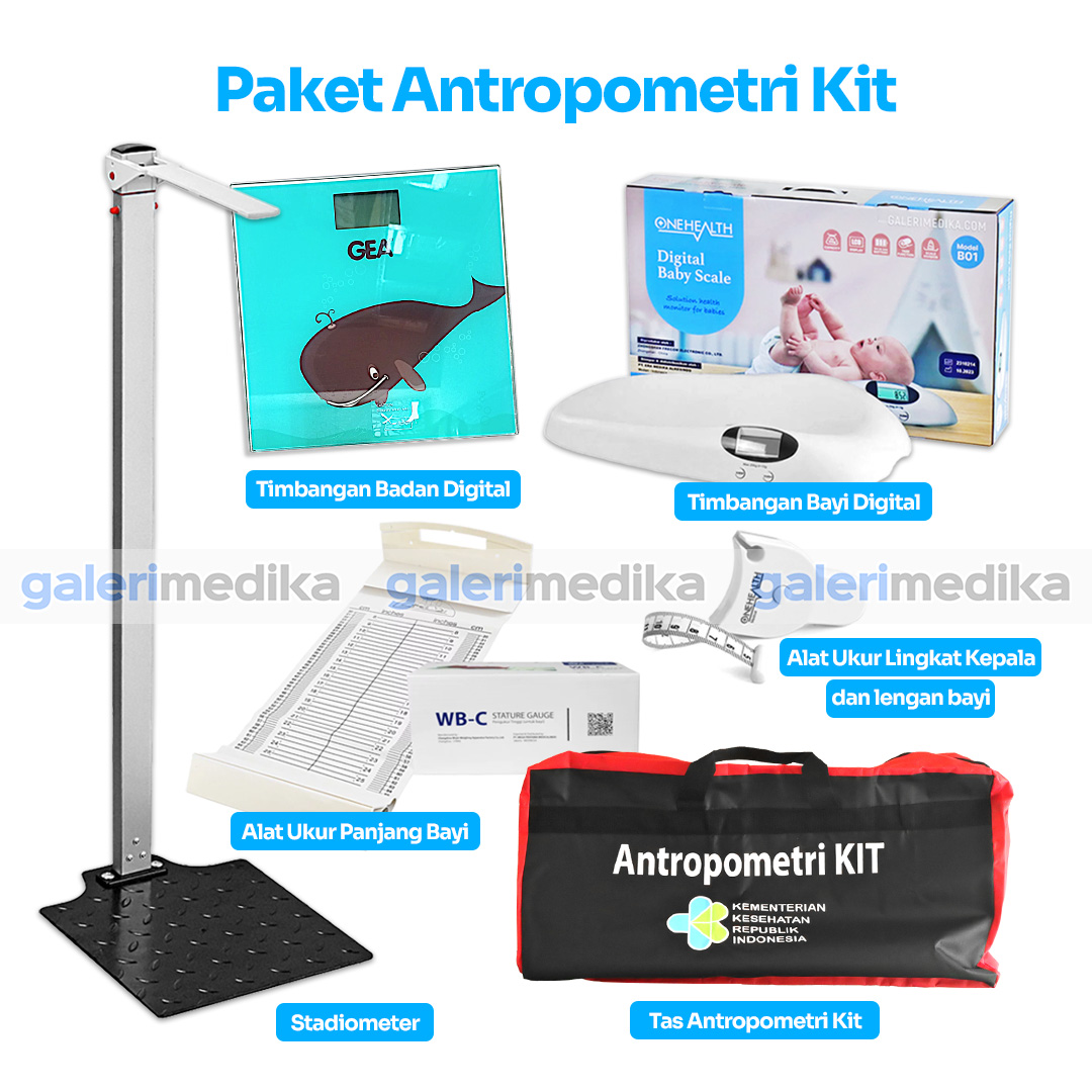 Antropometri Kit / Stunting Kit Set lengkap Ekonomis Kemenkes