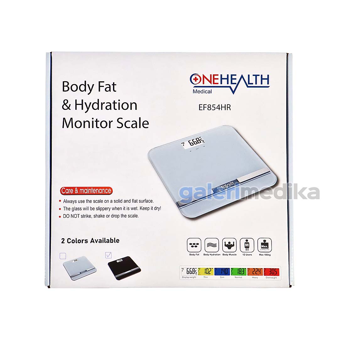 OneHealth EF 854HR Timbangan Digital Body Fat / Hydration Monitor