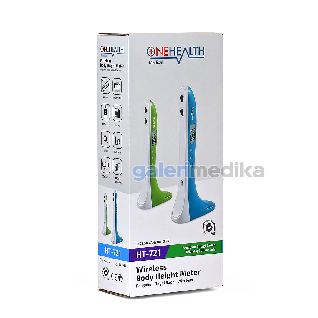 Pengukur Tinggi Badan OneHealth HT-721 Digital Stature Meter