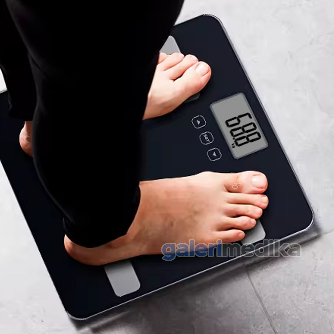 Timbangan Digital Onemed EF812 BMI, Kalori, Body Fat Monitor