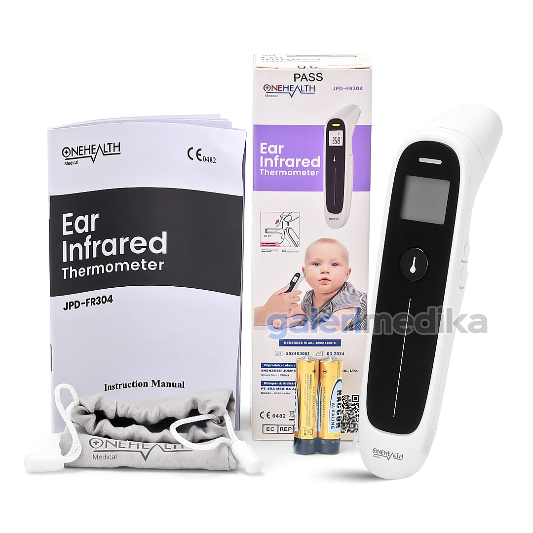 Termometer Infrared Telinga OneHealth JPD-FR 304 Tutup Magnetic