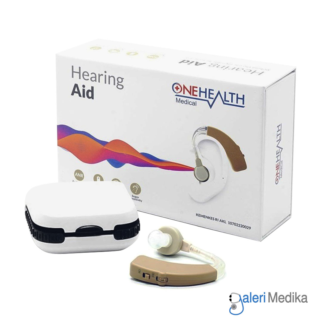 Alat Bantu Dengar OneHealth Hearing Aid ZA01 Baterai Recharger