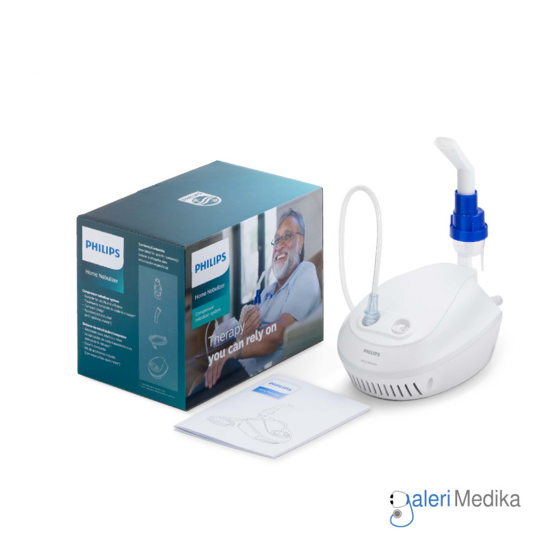 Philips Home Nebulizer Compressor Nebulizer System Galeri Medika   Philips Home Nebulizer 02 1100x1100 