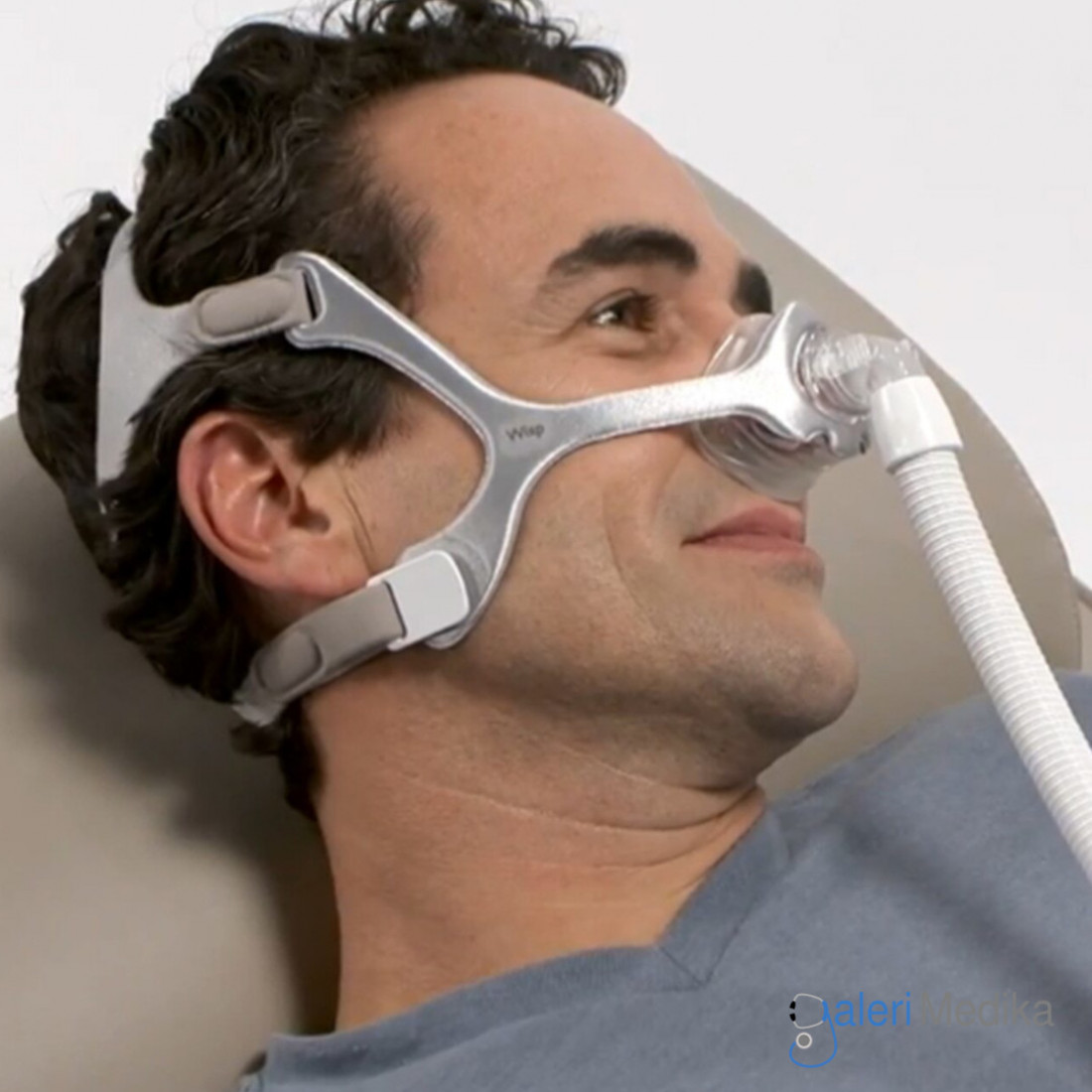 Philips Wisp Nasal Mask With Fabric Frame Masker Cpapbipap Galeri Medika 4200