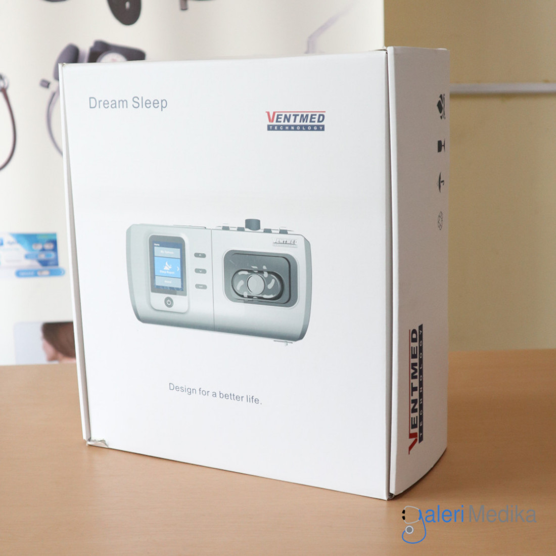 Ventmed BiPAP Automatic Ventilator ST30 (DS8) Galeri Medika