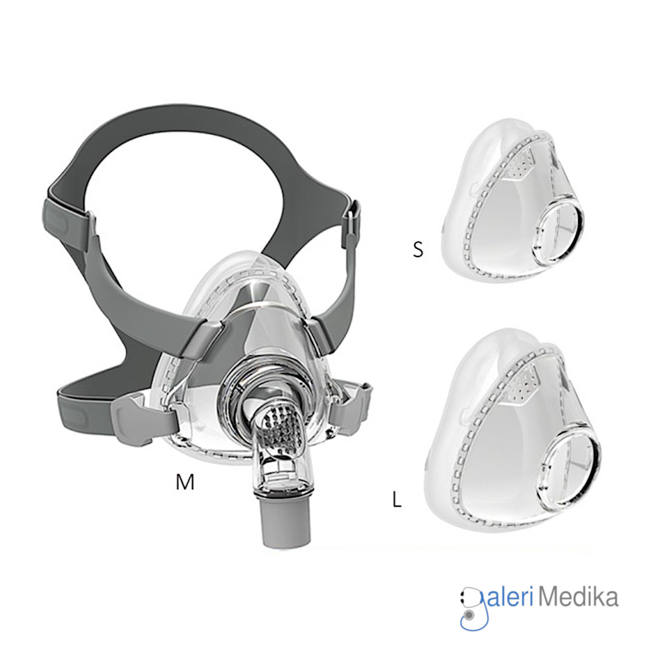 Masker Cpap Bmc F5a Full Face Cpap Mask Galeri Medika