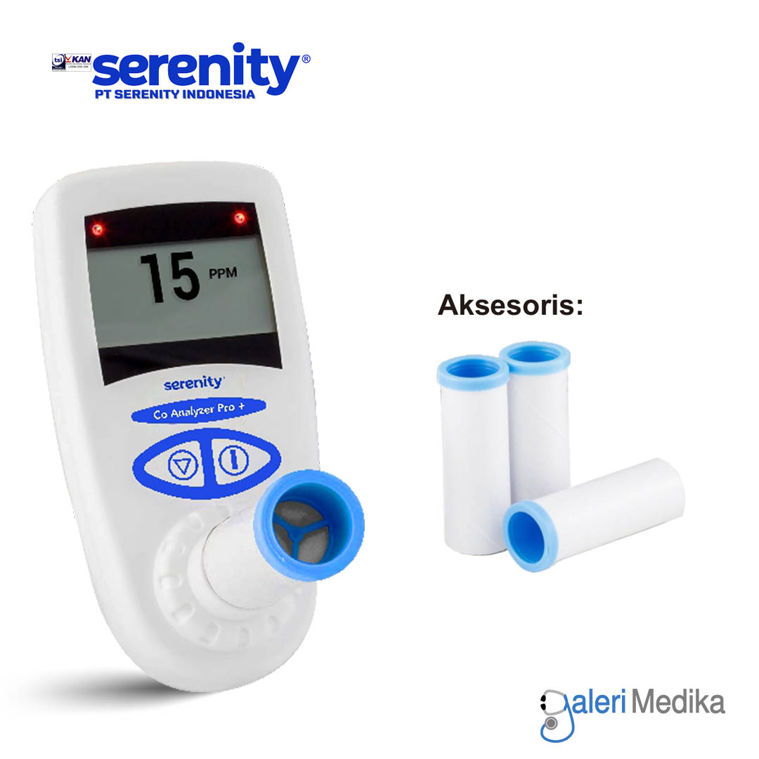 Serenity Co Analyzer Pro - Alat ukur Karbon Monoksida