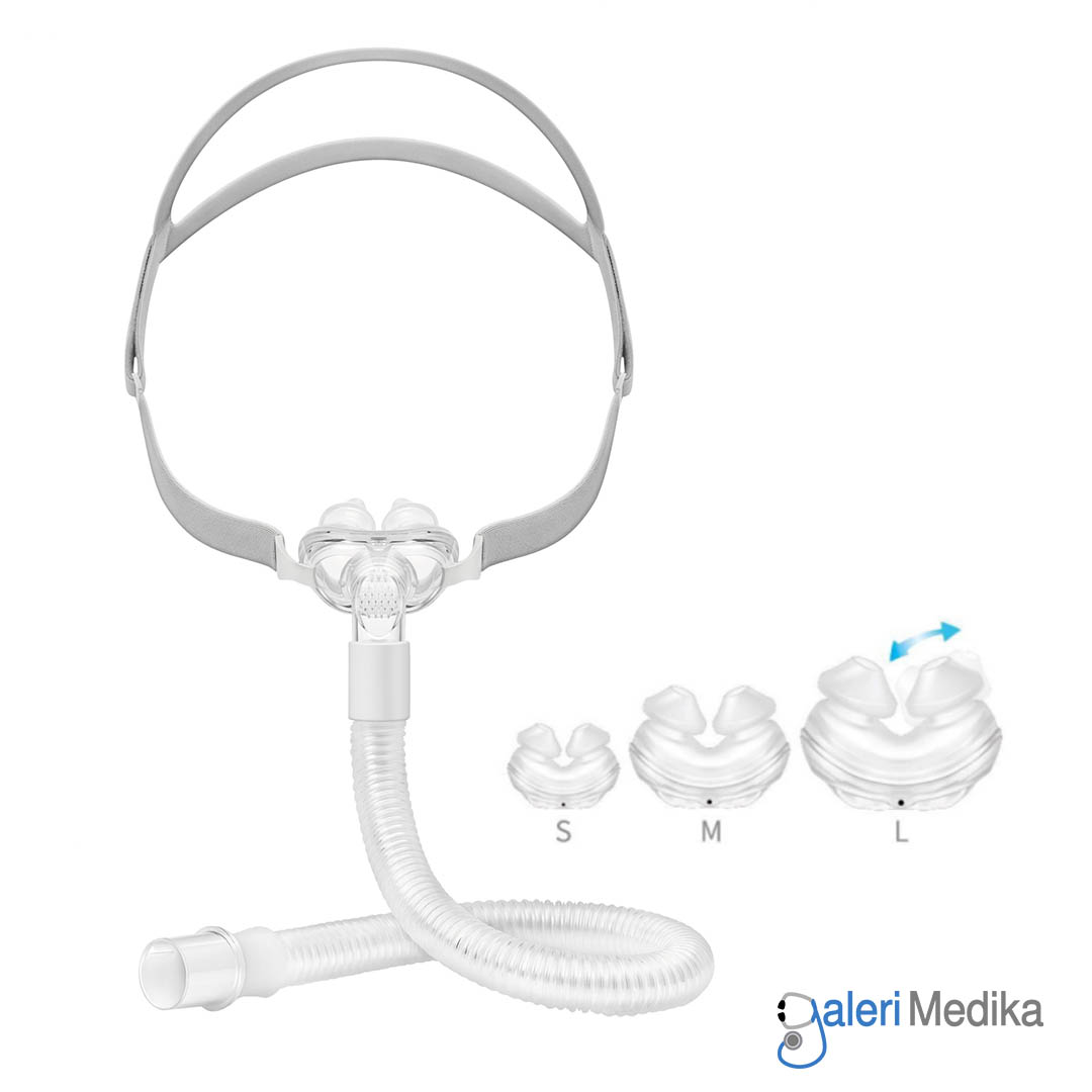 Masker CPAP/BiPAP Yuwell YP-01 Nasal Pillow (S,M,L)