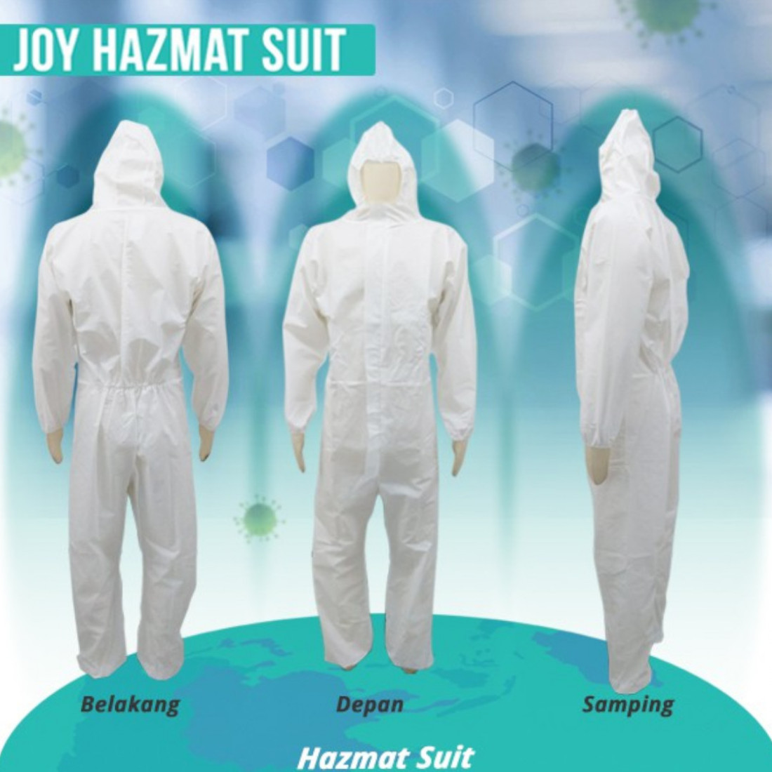 Baju Hazmat / APD Merk Starcam | Galeri Medika