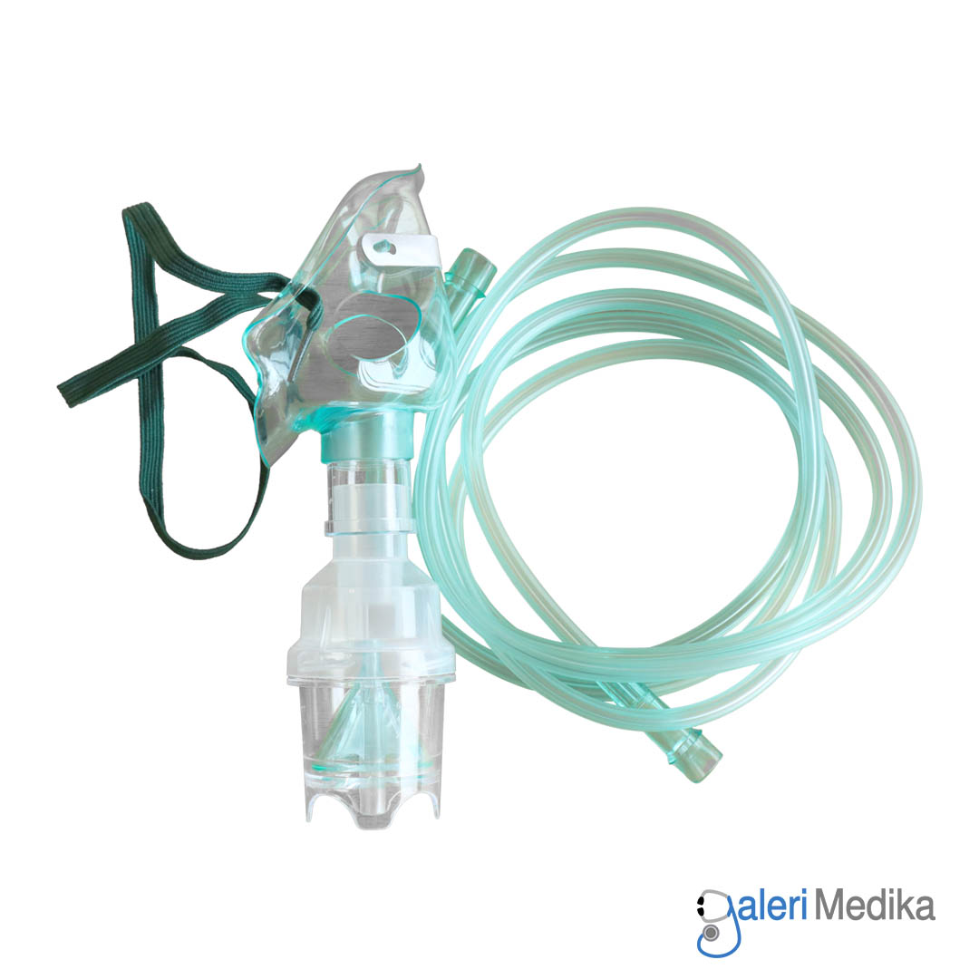 Masker Nebulizer Safelock Nebulizer Mask Medical Grade