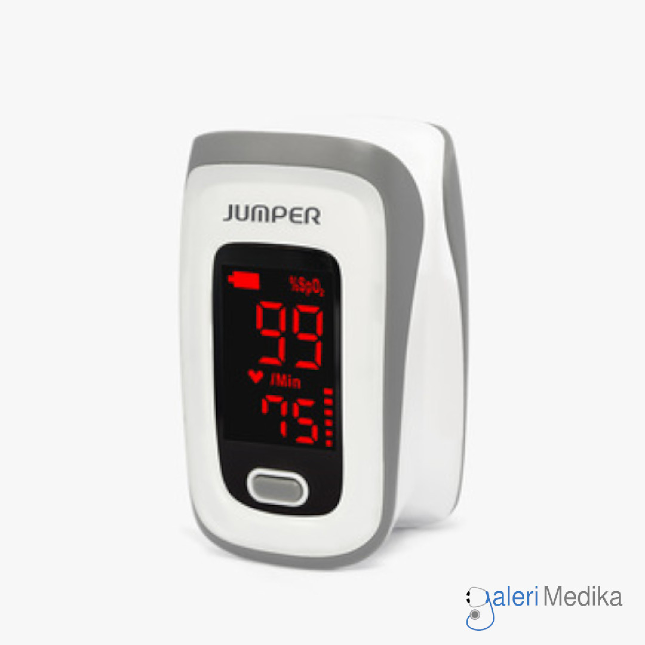 Fingertip Pulse Oximeter Jumper JPD-500E LED | Galeri Medika