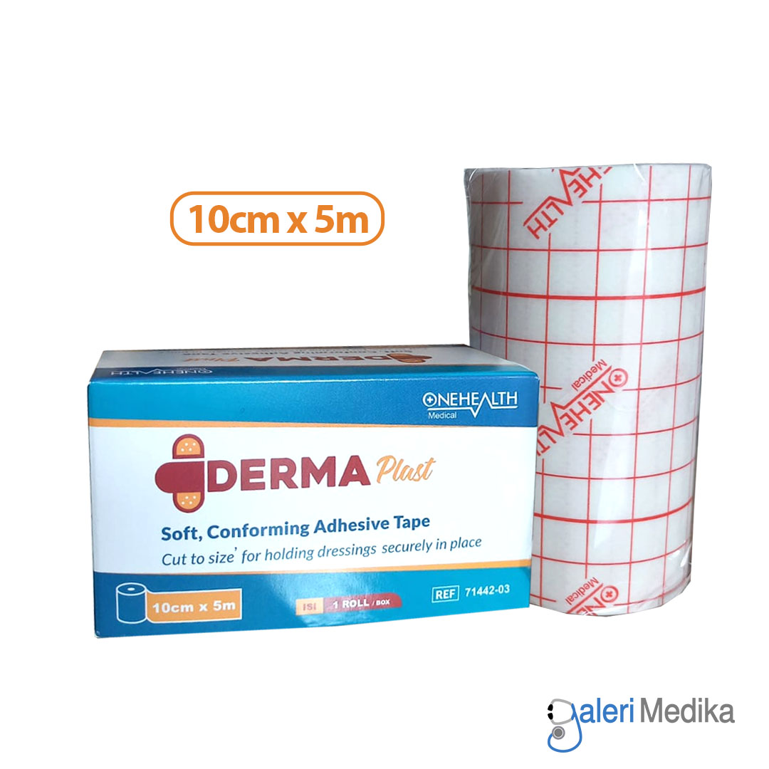 OneHealth Dermaplast Adhesive Tape Plester Luka Per Roll