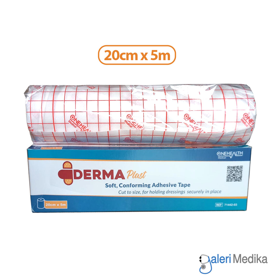 OneHealth Dermaplast Adhesive Tape Plester Luka Per Roll