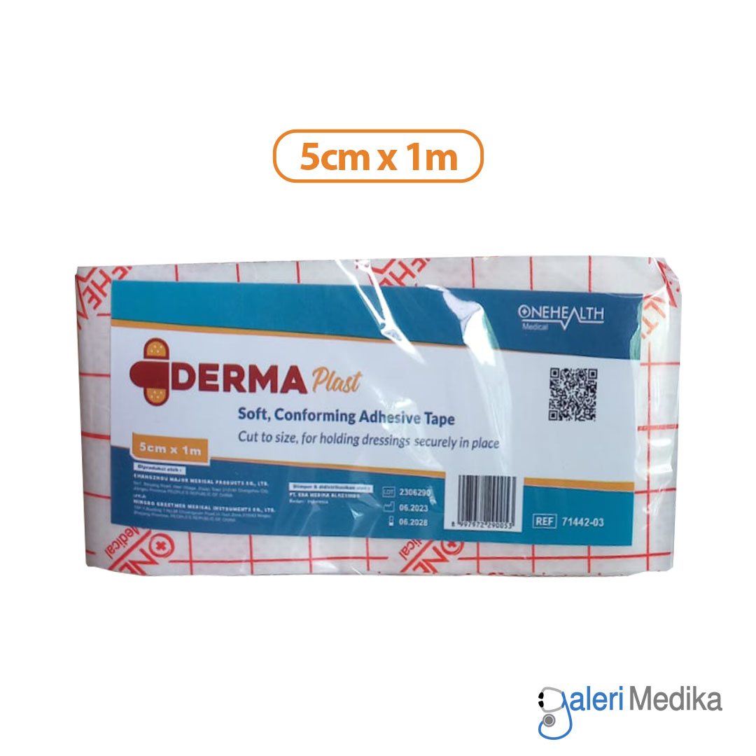 OneHealth Dermaplast Adhesive Tape Plester Luka Per Roll