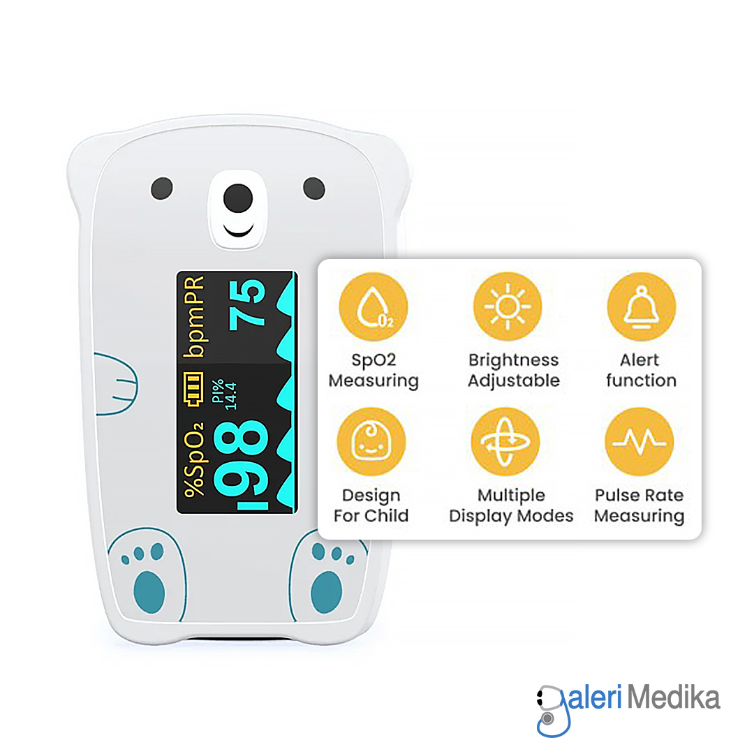 Pulse Oximeter Anak OneHealth OH-500H OLED Screen