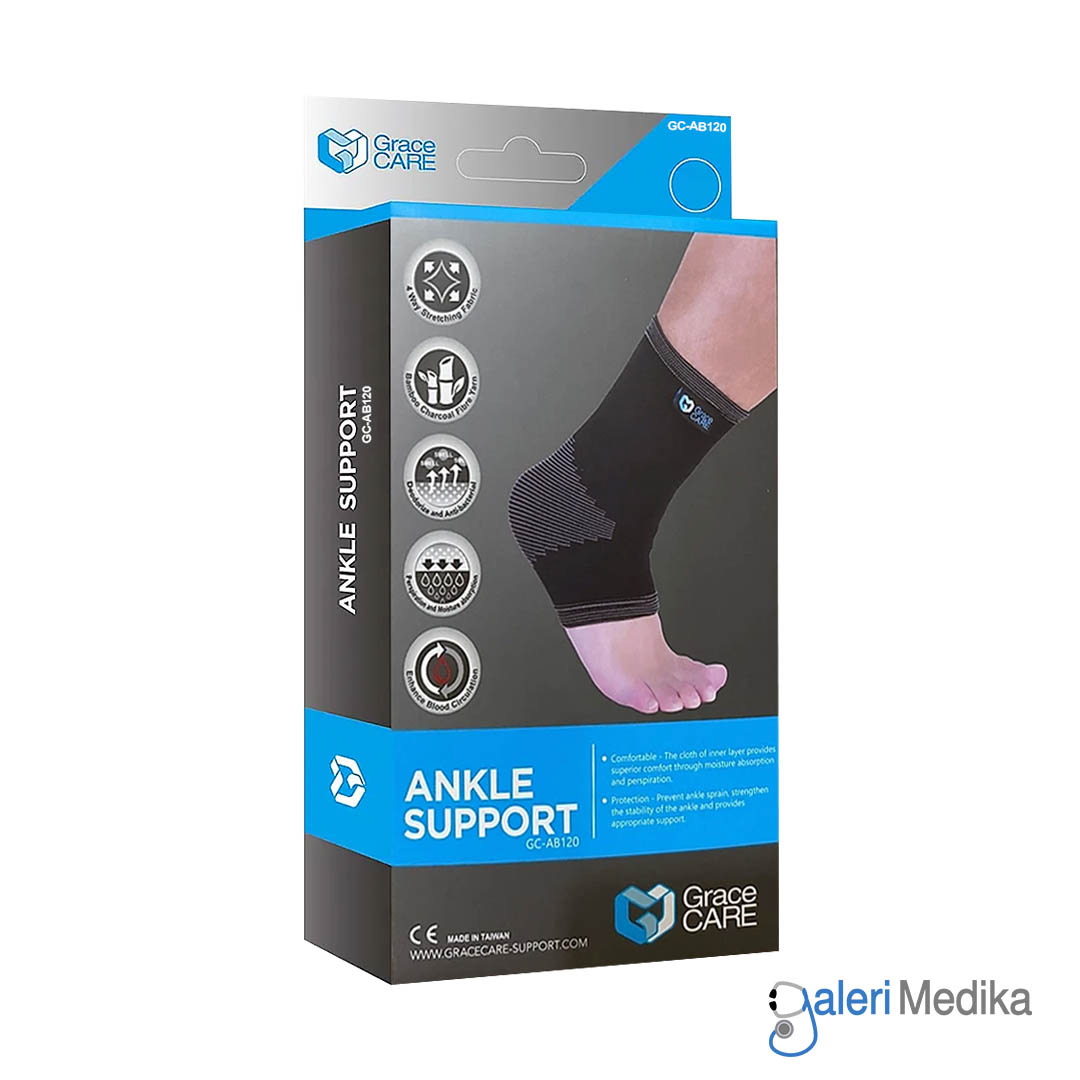 Grace CARE Elastic 4-Ways Ankle Support GC-AB120