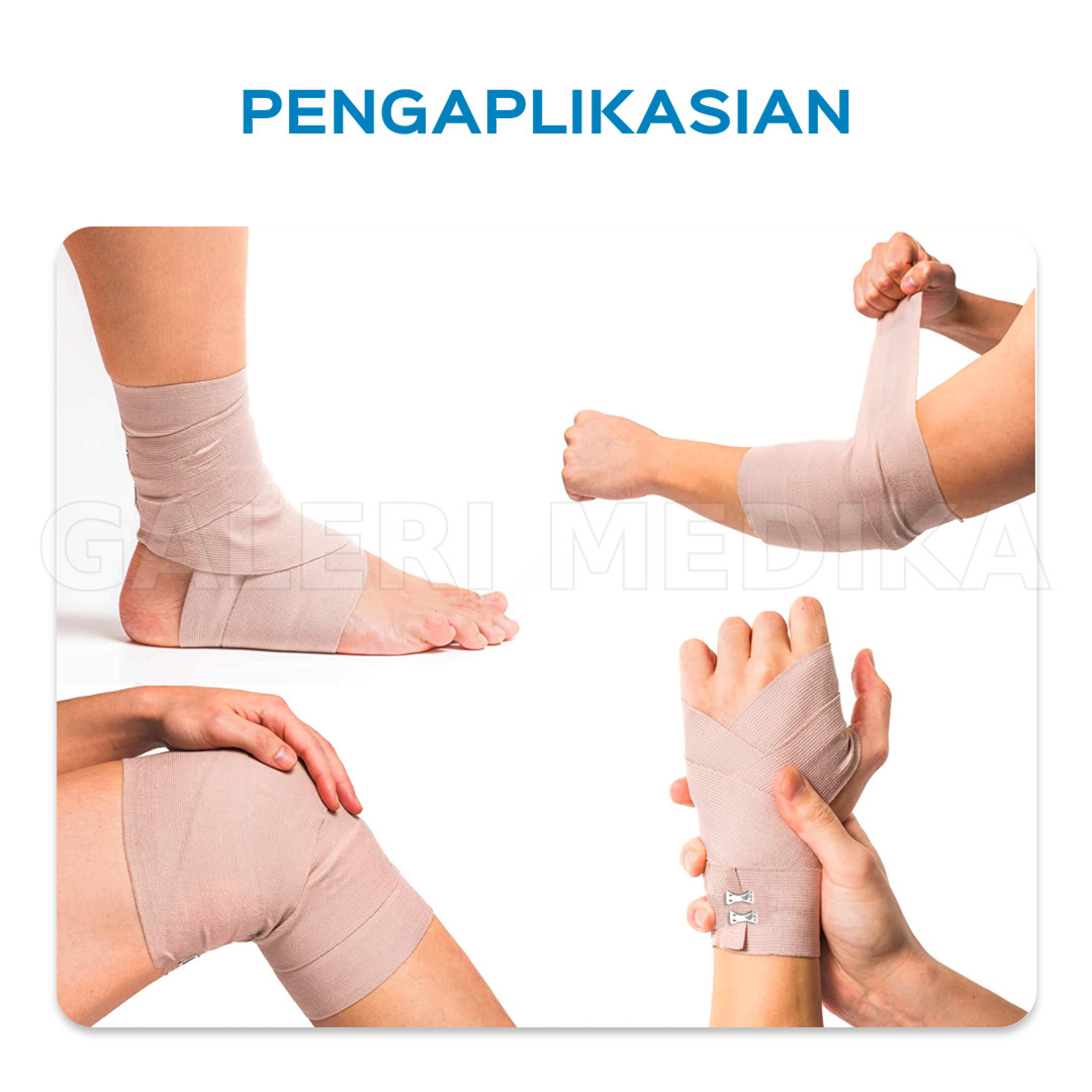 Onemed Medicrepe Perban Elastis 75cm 3inch Galeri Medika