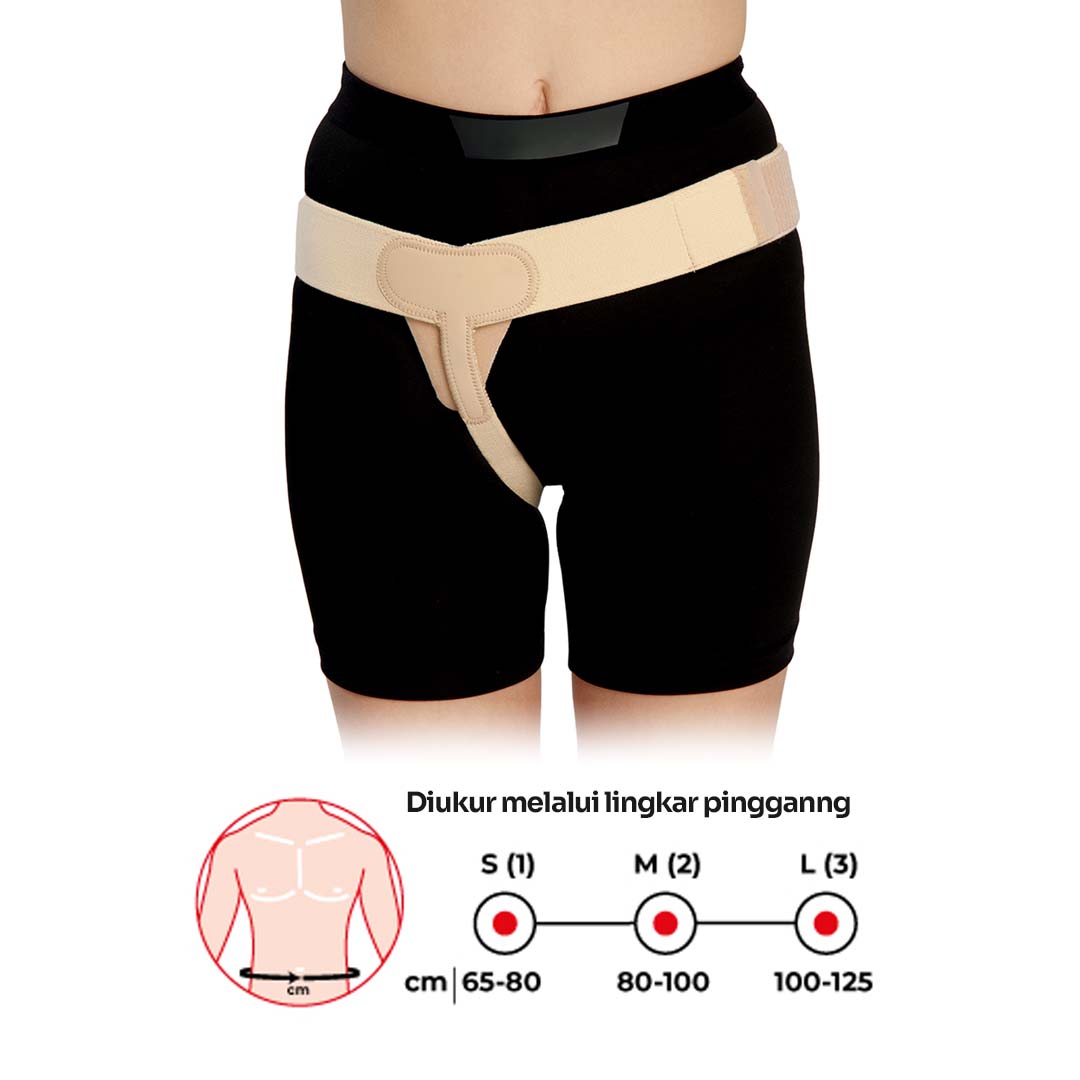 Sabuk Hernia Variteks 601 Elastic Truss (One Side)