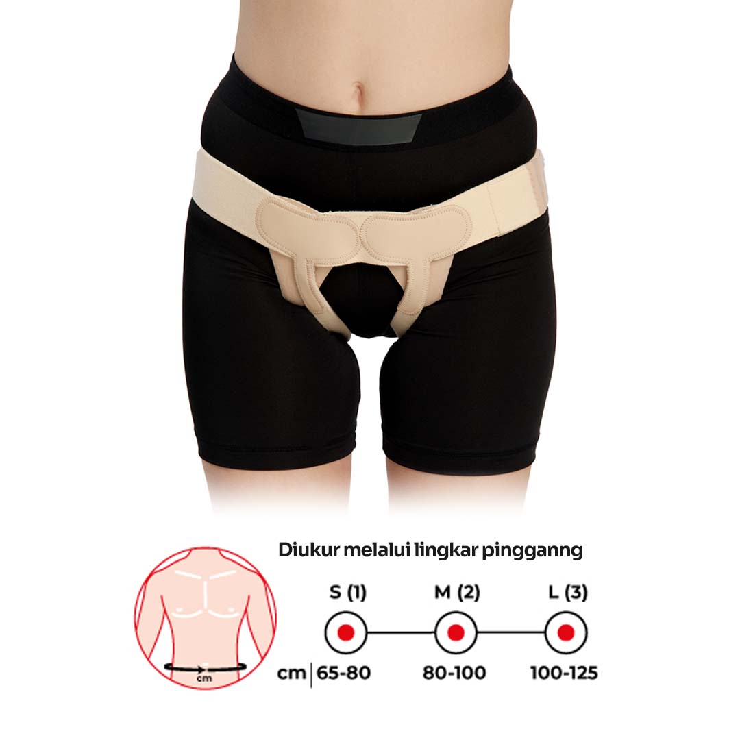 Sabuk Hernia Variteks 602 Elastic Truss (Double Side)