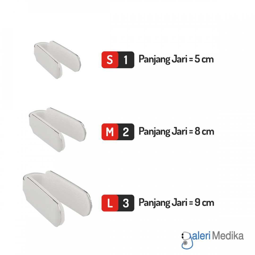 Penyangga Jari Variteks 334 Finger Cot