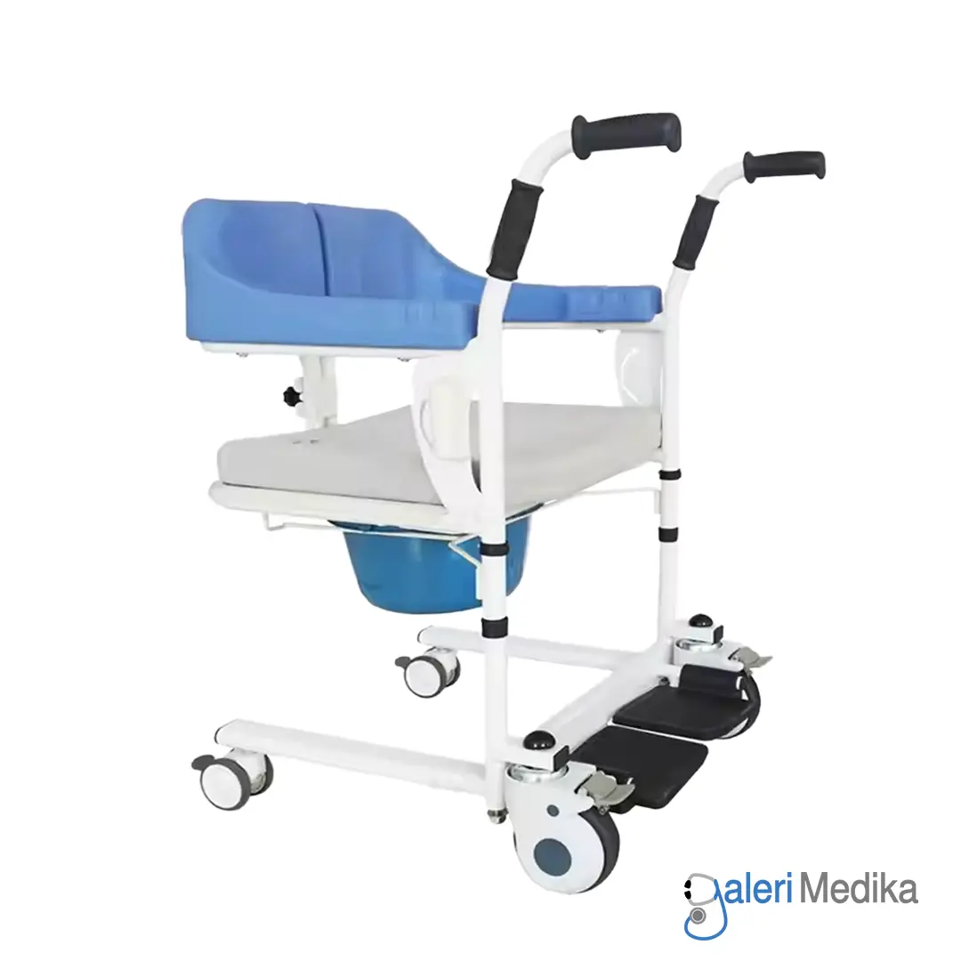 Kursi Roda Transfer Pasien OneHealth OH-TC01 + Commode Chair