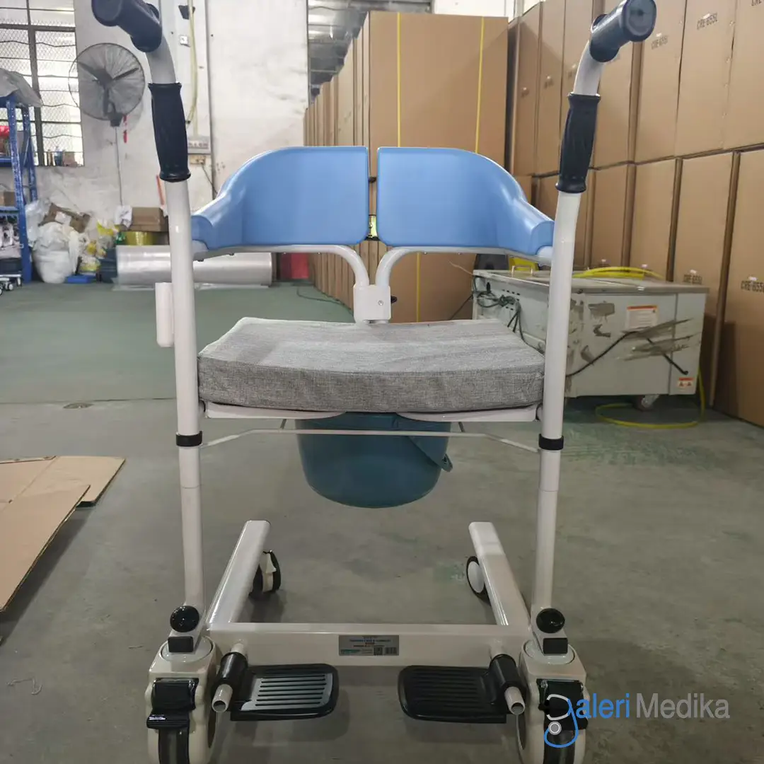 Kursi Roda Transfer Pasien OneHealth OH-TC01 + Commode Chair