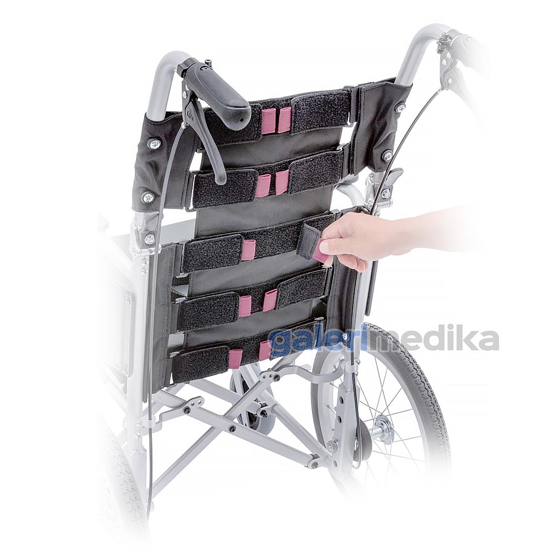 Kawamura Stayer Backs Kursi Roda Aluminium Jepang Comfort Wheelchair