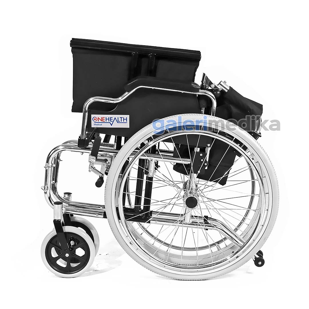 Kursi Roda Jumbo OneHealth KY-951AC-56 Heavy Duty Wheelchair