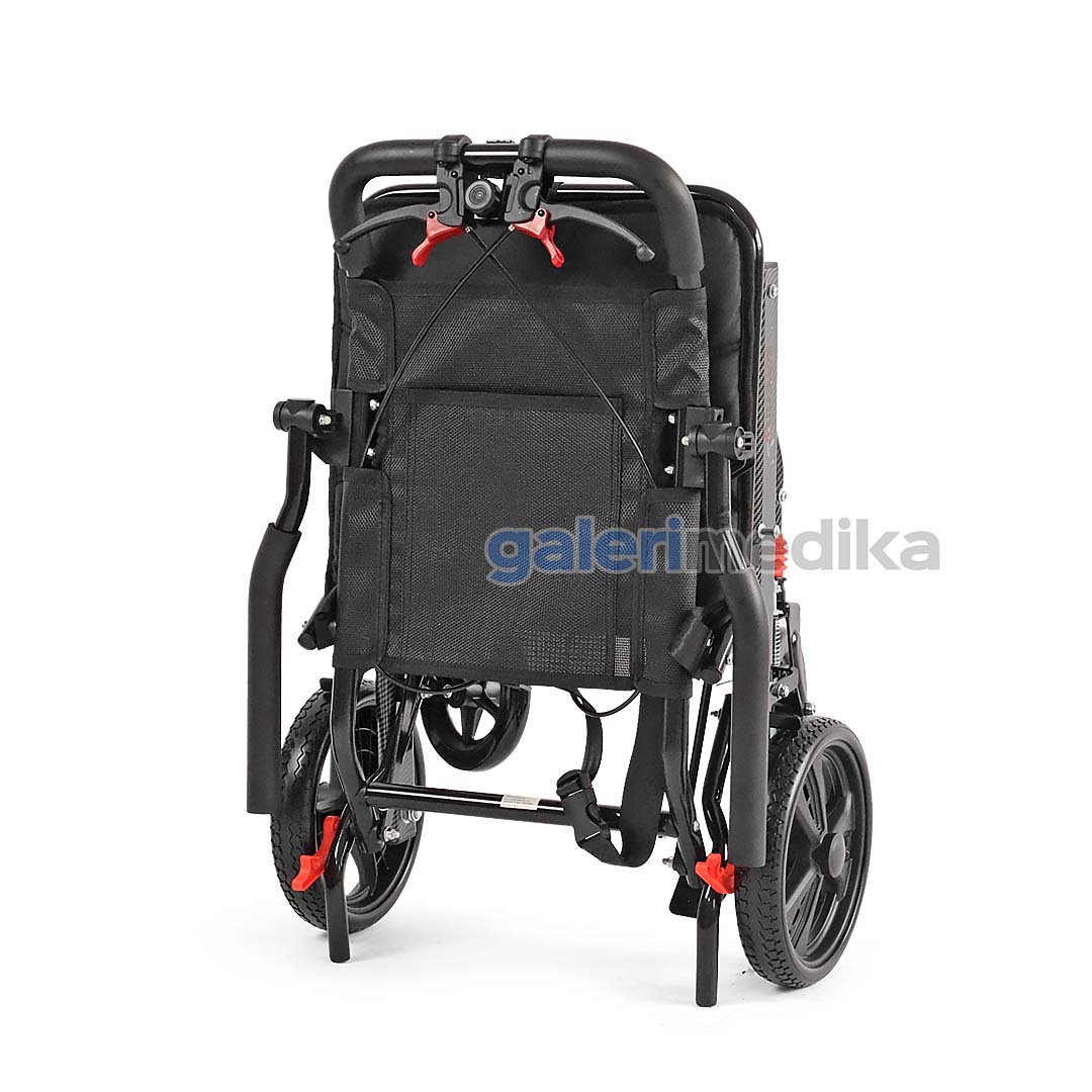 Kursi Roda Travel Serenity T007 + Handle & Headrest Portable Wheelchair