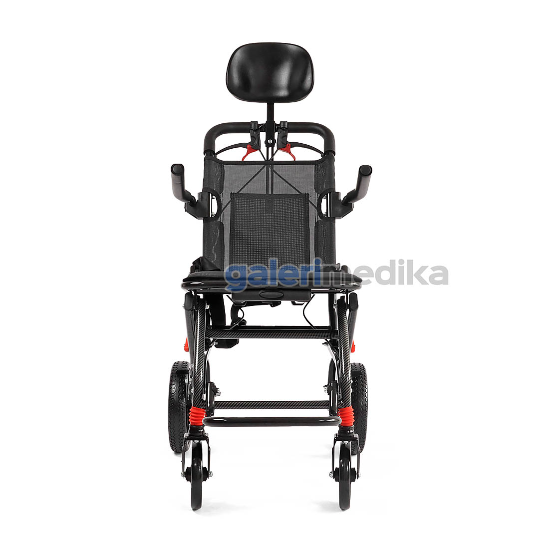 Kursi Roda Travel Serenity T007 + Handle & Headrest Portable Wheelchair