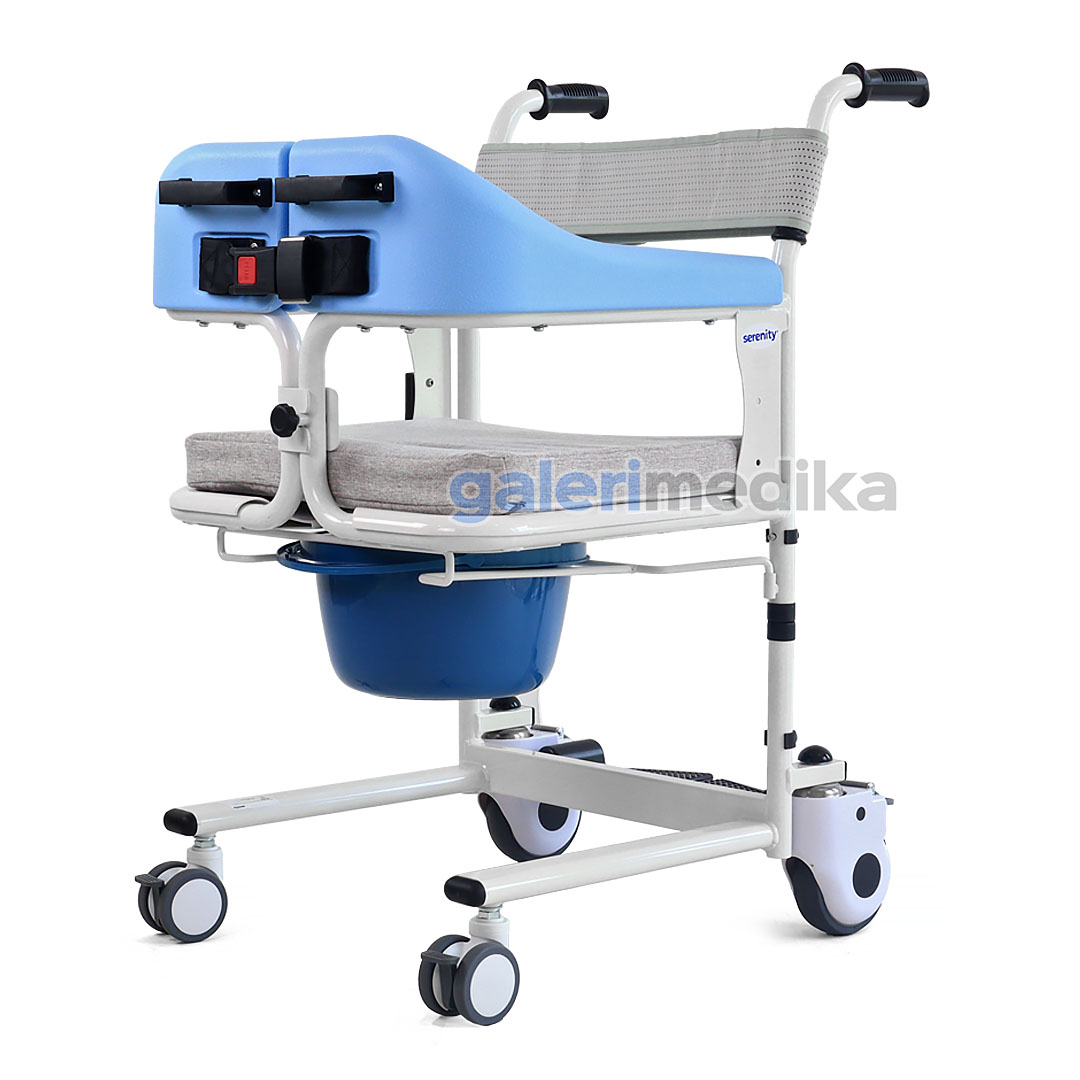 Kursi Roda Transfer Pasien Serenity TC-801 + Commode Chair