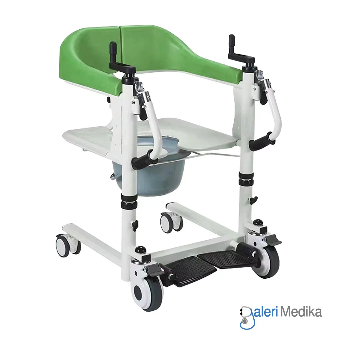 Kursi Roda Transfer Serenity TC-802 Semi Hidrolik + Commode Chair