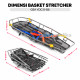 Basket Stretcher GEA YDC-8B6 Stainless Steel Tandu Darurat