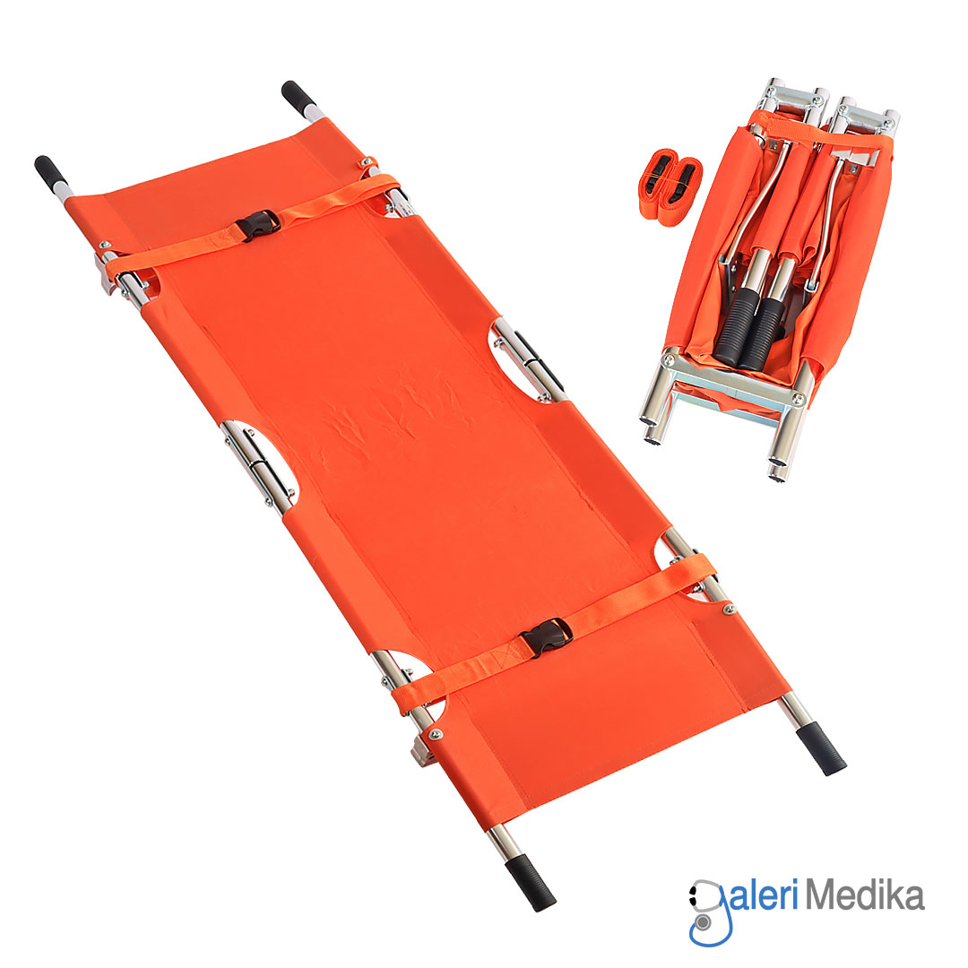 Tandu Lipat 4 OneHealth OH-D11 Folding Stretcher