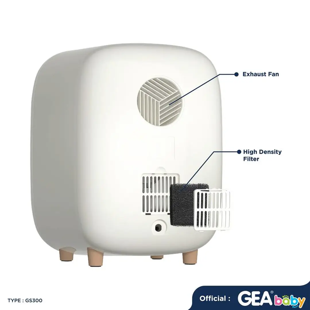 GEA BABY GS-300 Ultimate UVC Sterilizer 6in1 + Dryer With Plasma Ion