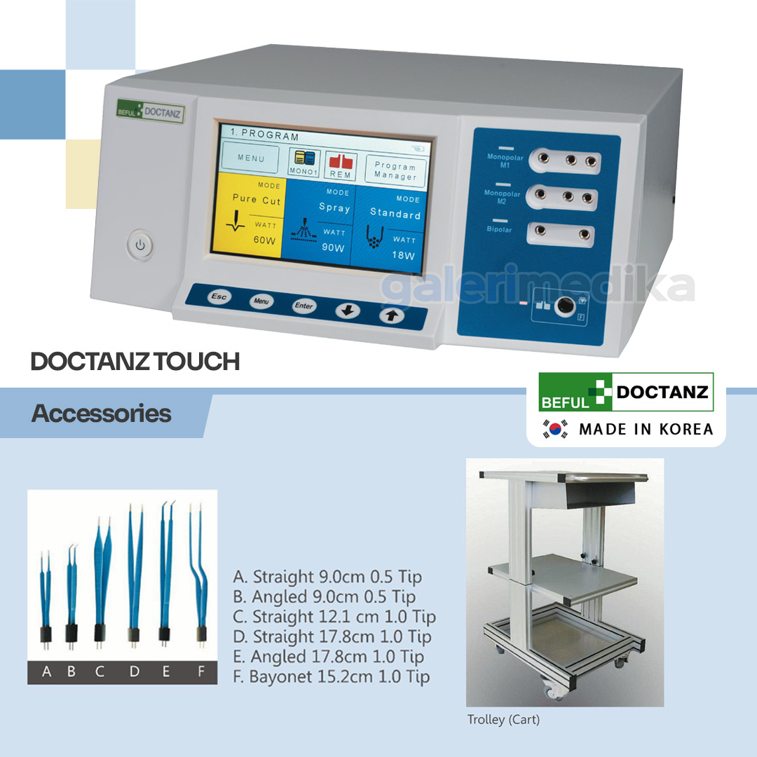 Cauter BEFUL DOCTANZ Touch Electrosurgical Unit Touch Screen