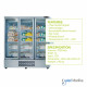 Kulkas Farmasi 1225 Liter 3 Pintu GEA EXPO-1300PH Pharmaceutical Refrigerator