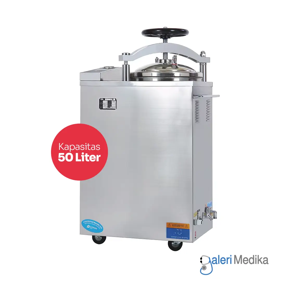 Autoclave 50 Liter GEA LS-50HV Pulse Vacuum Steam Sterilizer + Fungsi Drying