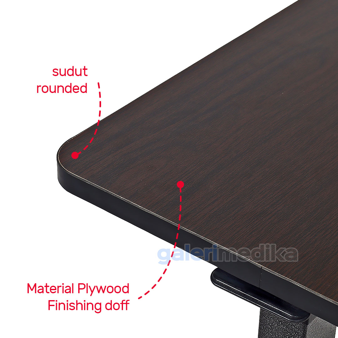 Meja Portable Pasien Indomed Overbed Table