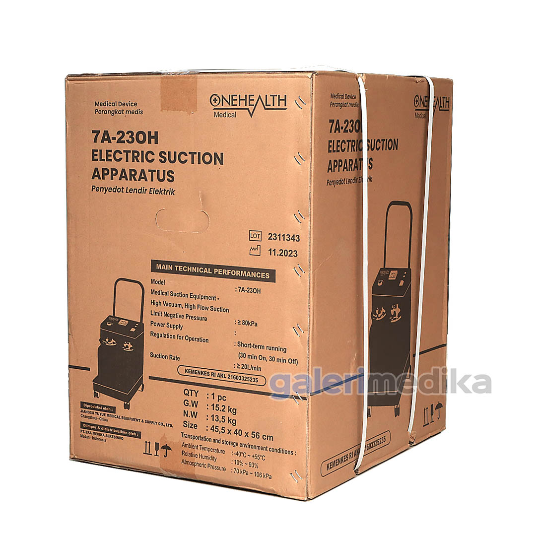 Suction Pump OneHealth 7A-23D Electric Suction Apparatus