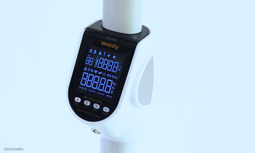 Review Timbangan Serenity SR-HW03 Ultrasonic Body Fat Analyzer